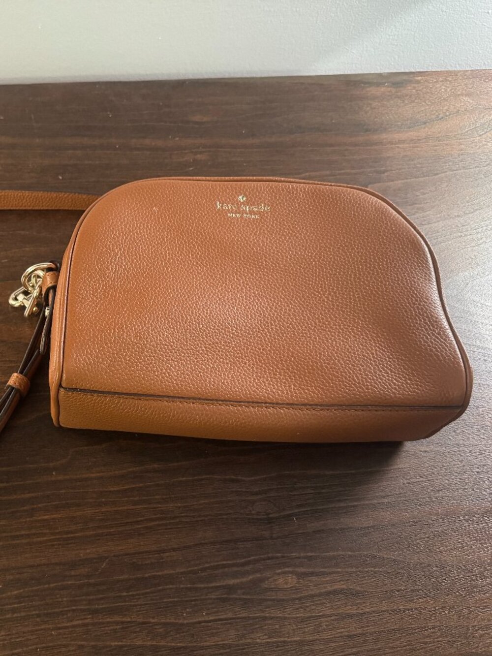 NWOT Kate Spade Brown Leather Purse